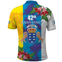 Canary Islands Dia de Canarias Polo Shirt 42th Anniversary