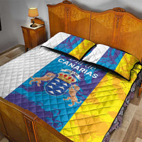 Canary Islands Dia de Canarias Quilt Bed Set 42th Anniversary