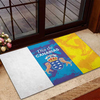 Canary Islands Dia de Canarias Rubber Doormat 42th Anniversary