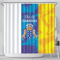 Canary Islands Dia de Canarias Shower Curtain 42th Anniversary