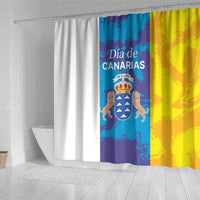 Canary Islands Dia de Canarias Shower Curtain 42th Anniversary