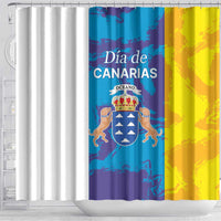 Canary Islands Dia de Canarias Shower Curtain 42th Anniversary