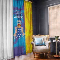 Canary Islands Dia de Canarias Window Curtain 42th Anniversary