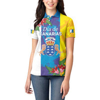 Canary Islands Dia de Canarias Women Polo Shirt 42th Anniversary