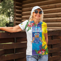 Canary Islands Dia de Canarias Women Polo Shirt 42th Anniversary