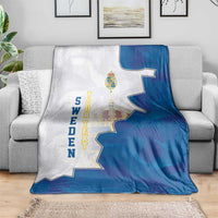 Personalized Kingdom of Sweden Coat of arms Blanket