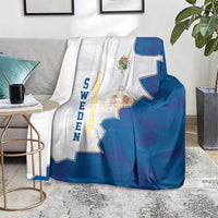 Personalized Kingdom of Sweden Coat of arms Blanket