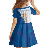 Personalized Kingdom of Sweden Coat of arms Family Matching Off Shoulder Maxi Dress and Hawaiian Shirt