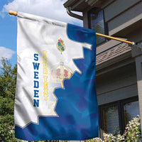 Personalized Kingdom of Sweden Coat of arms Garden Flag
