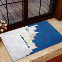 Personalized Kingdom of Sweden Coat of arms Rubber Doormat