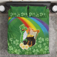 Celtic Harp Shamrock Republic of Ireland Bedding Set