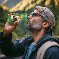 Celtic Harp Shamrock Republic of Ireland 4 in 1 Can Cooler Tumbler