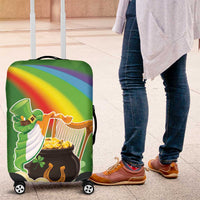 Celtic Harp Shamrock Republic of Ireland Luggage Cover