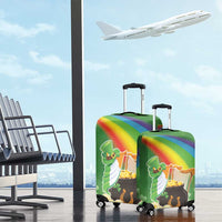 Celtic Harp Shamrock Republic of Ireland Luggage Cover