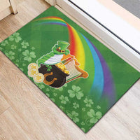 Celtic Harp Shamrock Republic of Ireland Rubber Doormat