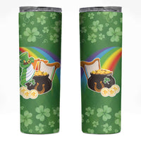 Celtic Harp Shamrock Republic of Ireland Skinny Tumbler