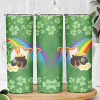 Celtic Harp Shamrock Republic of Ireland Skinny Tumbler
