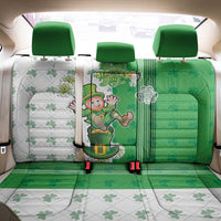 Ireland 17th March Saint Patrick's Day Back Car Seat Cover Irish Leprechaun with Shamrock