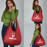 Custom Malta Football Jersey Go Champions Grocery Bag Red Style