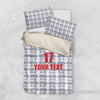 Custom Malta Football Jersey Go Champions Bedding Set White Style