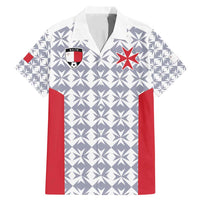 Custom Malta Football Jersey Go Champions Family Matching Mermaid Dress and Hawaiian Shirt White Style