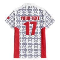 Custom Malta Football Jersey Go Champions Family Matching Mermaid Dress and Hawaiian Shirt White Style