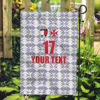 Custom Malta Football Jersey Go Champions Garden Flag White Style