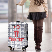 Custom Malta Football Jersey Go Champions Luggage Cover White Style