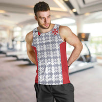 Custom Malta Football Jersey Go Champions Men Tank Top White Style