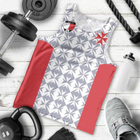 Custom Malta Football Jersey Go Champions Men Tank Top White Style