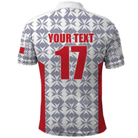 Custom Malta Football Jersey Go Champions Polo Shirt White Style