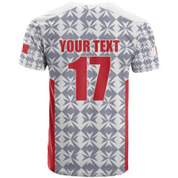 Custom Malta Football Jersey Go Champions T Shirt White Style