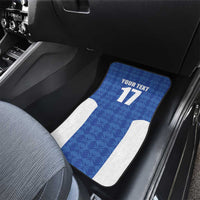 Custom Malta Football Jersey Go Champions Car Mats Blue Style