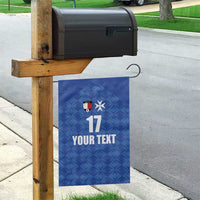 Custom Malta Football Jersey Go Champions Garden Flag Blue Style