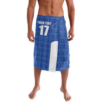 Custom Malta Football Jersey Go Champions Lavalava Blue Style