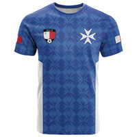 Custom Malta Football Jersey Go Champions T Shirt Blue Style