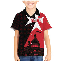 Malta Cross With Valletta Capital Family Matching Mermaid Dress and Hawaiian Shirt Scenery in Velletta Capital