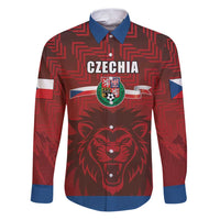 Czech Republic Football Custom Family Matching Puletasi and Hawaiian Shirt Sporty Style