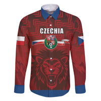 Czech Republic Football Custom Family Matching Summer Maxi Dress and Hawaiian Shirt Sporty Style