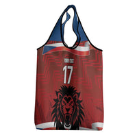 Czech Republic Football Custom Grocery Bag Sporty Style