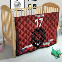 Czech Republic Football Custom Quilt Sporty Style LT17 - Wonder Print Shop