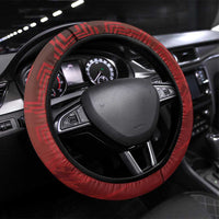 Czech Republic Football Steering Wheel Cover Sporty Style LT17 - Wonder Print Shop