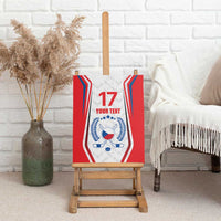 Czech Republic Ice Hockey Custom Canvas Wall Art Flag Style