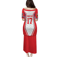 Czech Republic Ice Hockey Custom Puletasi Flag Style LT17 - Wonder Print Shop