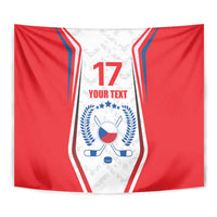 Czech Republic Ice Hockey Custom Tapestry Flag Style LT17 - Wonder Print Shop