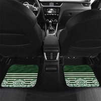 Personalized Celtic Cross Shamrock Ireland Car Mats Celtic Knot with Shamrock