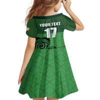 Custom Ireland Football Family Matching Tank Maxi Dress and Hawaiian Shirt Celtic Knot with Shamrock