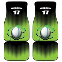 Custom Ireland Rugby Go Champions Car Mats Irish Shamrock