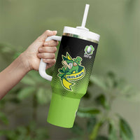 Custom Ireland Rugby Go Champions Tumbler With Handle Irish Shamrock
