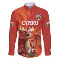 Custom Wales Football Go Champions Family Matching Puletasi and Hawaiian Shirt Cymru am byth Red Style